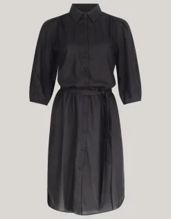 Shoeby Zwarte Midi Jurk<DAMES Jurken